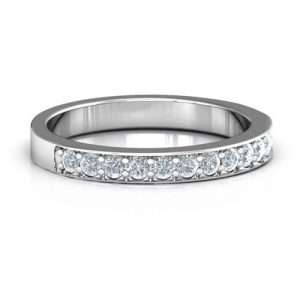 Classic Half Eternity Ring