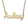 Cursive Name Necklace in 18k Gold Plating